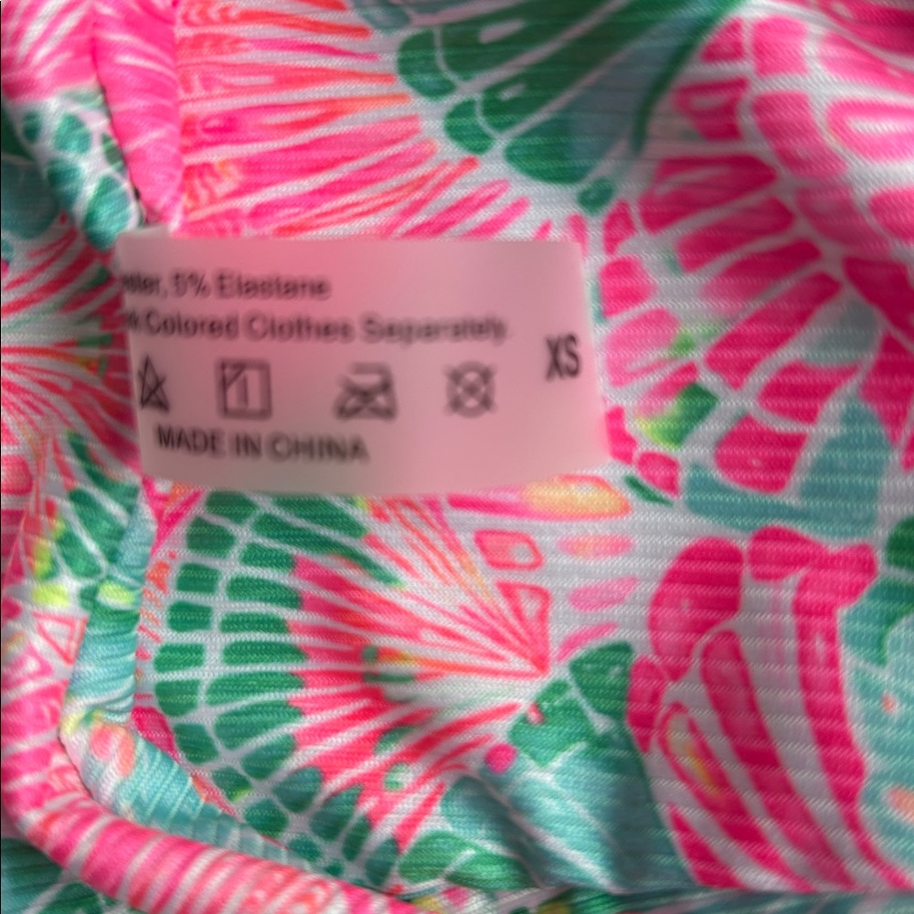 Colorful Shell Print Bikini Set Womens XS - Picture 6 of 7